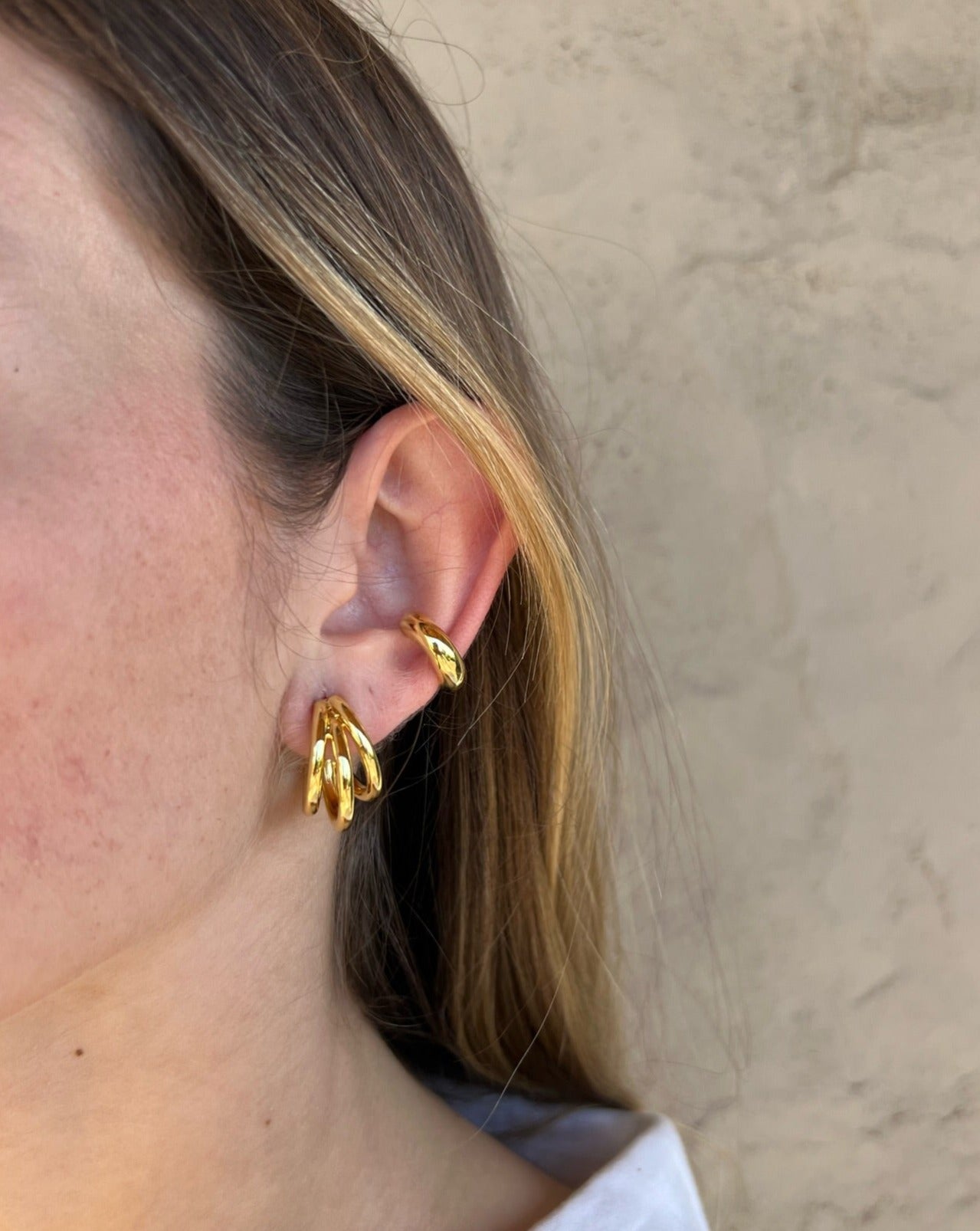 ARO GOLD EARCUFF MAXI