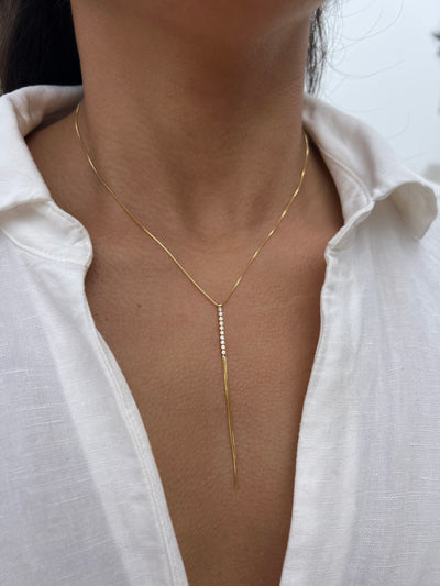 Collar Gold/Silver Cascada Circones