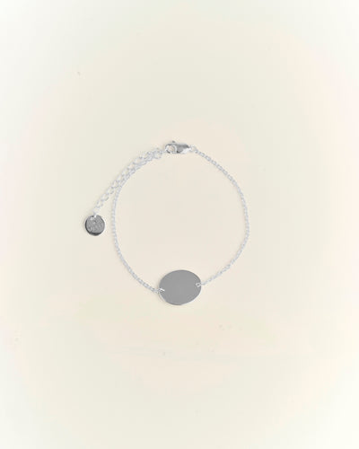 Pulsera Personalizada Ovalada Plata 925