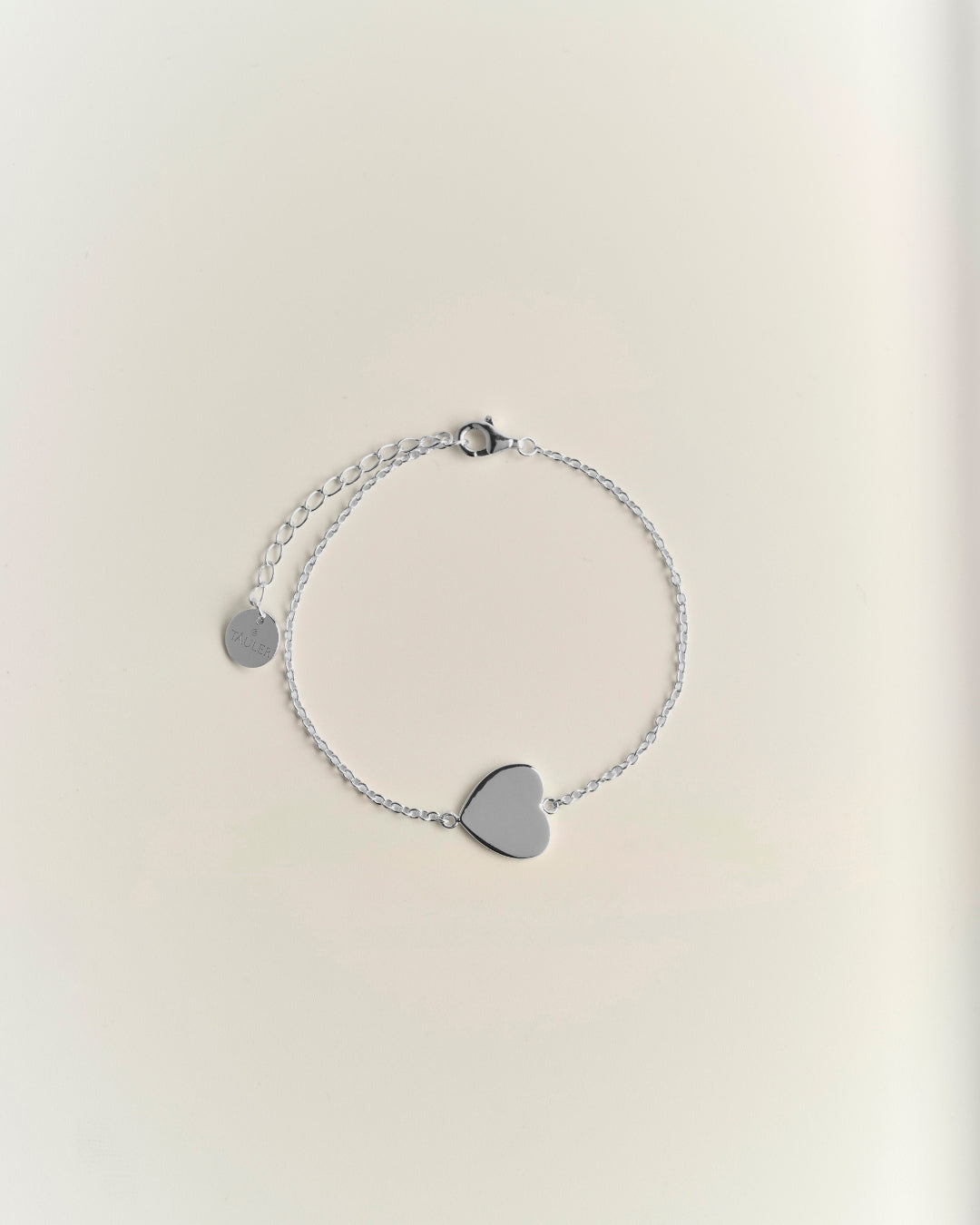 Pulsera Personalizada Corazón Plata 925