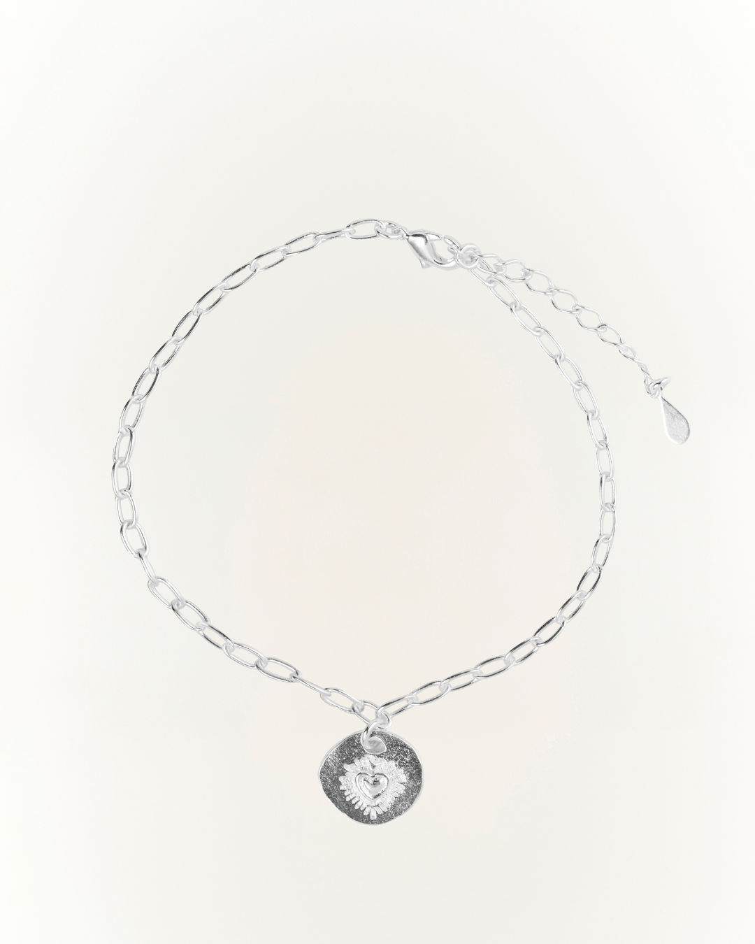 Pulsera Sagrado Corazón Silver