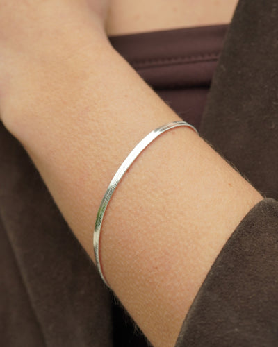 PULSERA SILVER CINTA 3MM