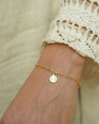 Pulsera Gold San Benito 8.5mm