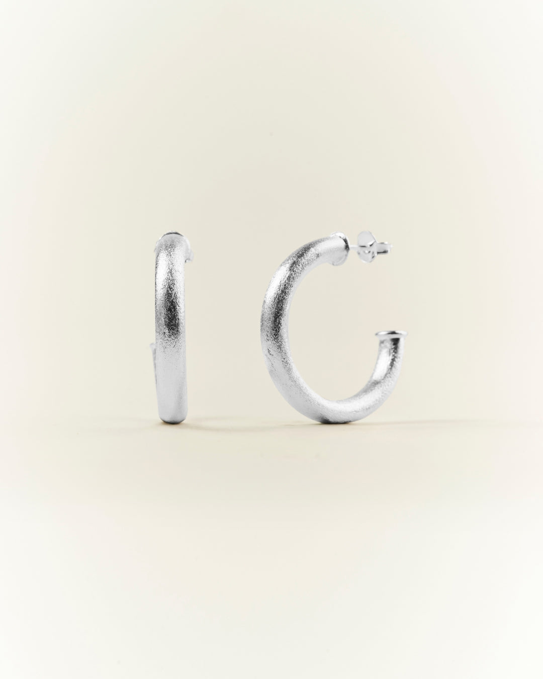 Aros Silver Argolla Lijada 27mm
