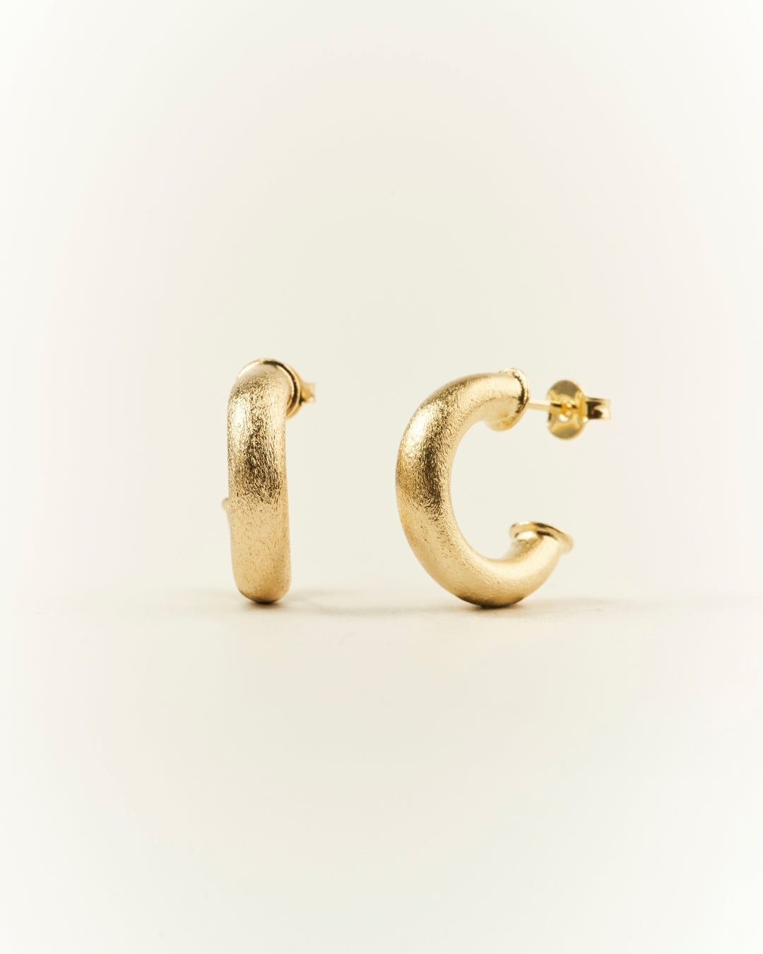 Aros Gold Argolla Lijada 18mm