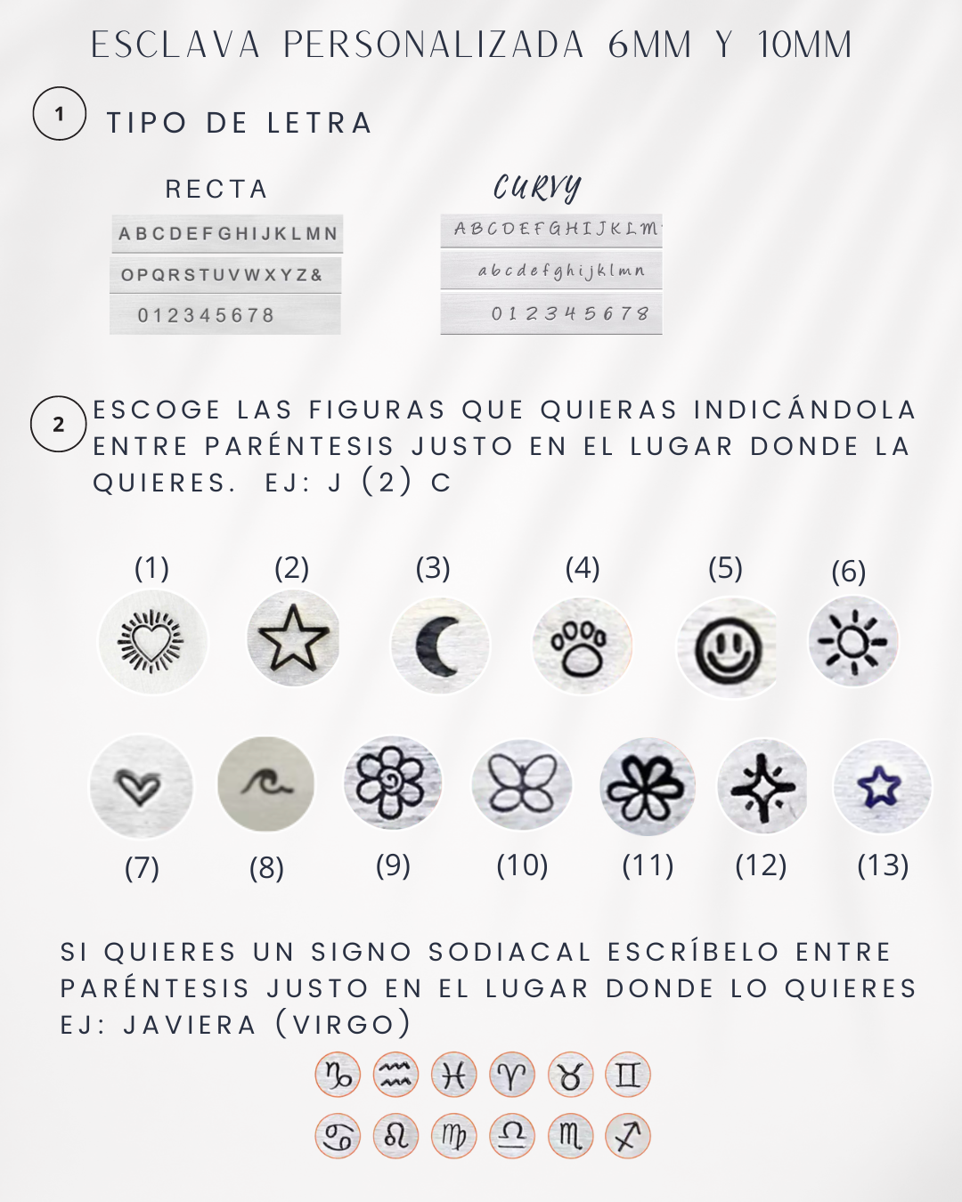 ESCLAVA PERSONALIZADA HOMBRE COBRE 6MM